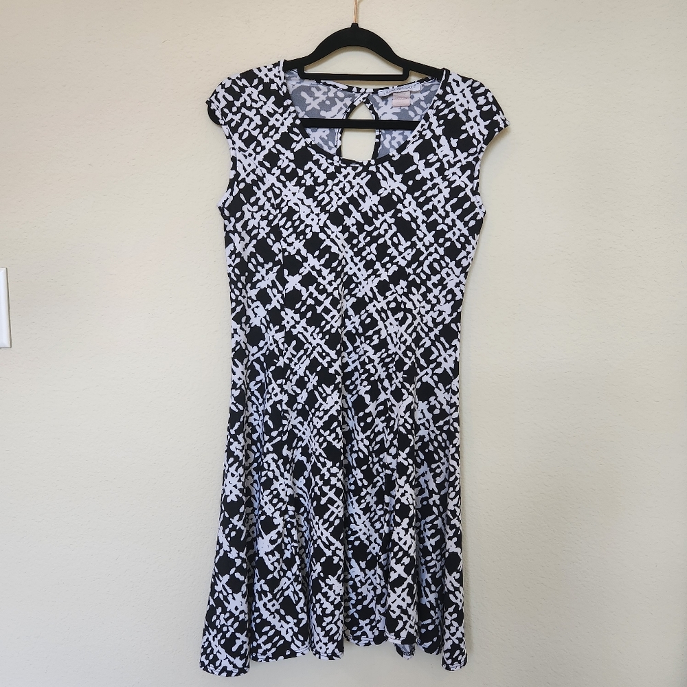 Keren Hart Black and White Dress Size Small - Picture 8 of 8
